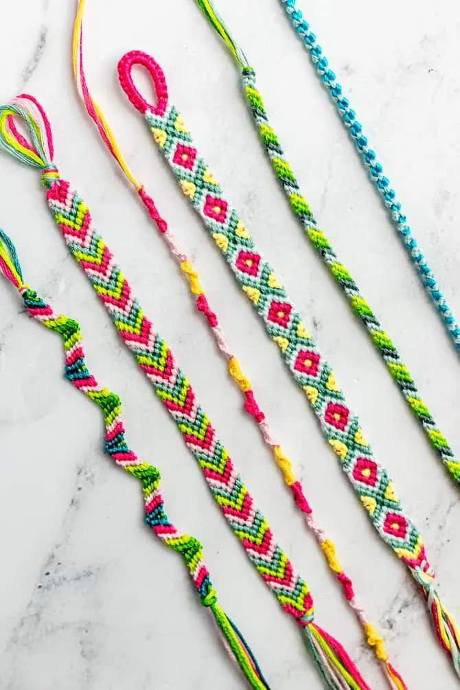 Friendship bracelet String Embroidery thread, friendship bracelet pattern  transparent background PNG clipart | HiClipart